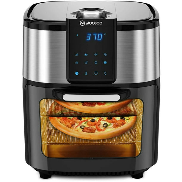 MOOSOO Air Fryers, 12.7QT Air Fryer Oven, 8in1 Air Fryer Cooker with