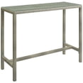 thumbnail image 6 of Modway Conduit 5 Piece Outdoor Patio Wicker Rattan Set in Light Gray White, 6 of 7