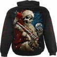 thumbnail image 2 of Spiral - Candy Cane Santa - Hoody Black - S, 2 of 3