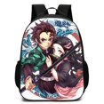 thumbnail image 1 of Demon Slayer Anime Manga Girls Mochila Moda Bolsa de viaje Mochila Laptop Bags Cosplay Boy Nezuko Tanjirou Insider zhangmengya unisex, 1 of 2