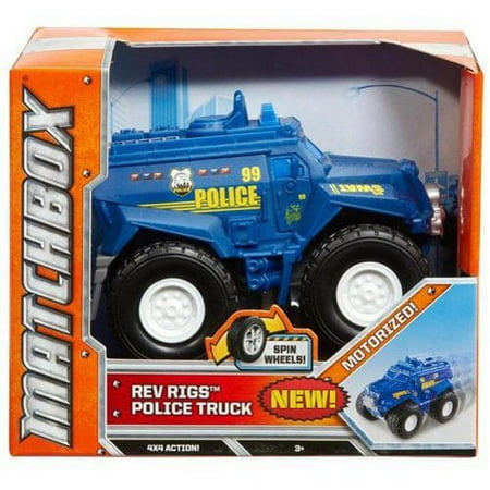 Matchbox Rev Rigs Police Car