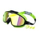 thumbnail image 2 of Gafas de natación para niños, gafas de natación impermeables, de para niños, de para deportes acuáticos, niños, adolescentes, piscina Verde Negro, 2 of 8