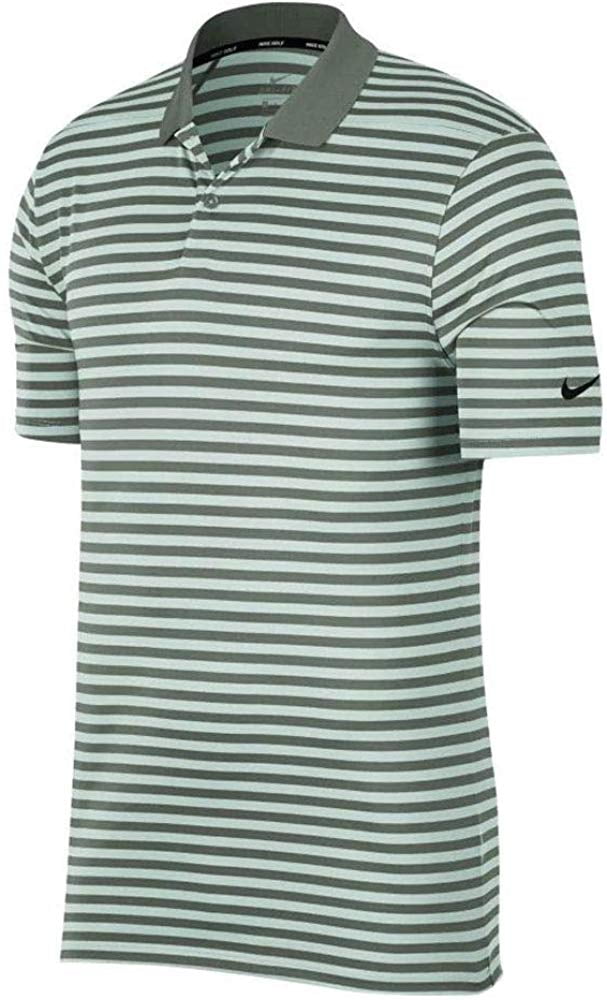 nike men's dry victory stripe polo golf shirt