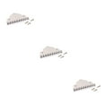 thumbnail image 1 of ZheElen Mandolin Tailpiece Spare Parts Fittings String Fixator Mandolins Accessories Replace Part Music Instrument Replacement As shown 3Set, 1 of 6