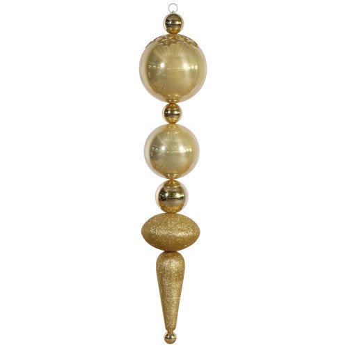 Vickerman 55" Or 3 Finition Ornement de Goutte Finial