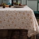 thumbnail image 3 of Nvzi Christmas Rectangle Tablecloths Table Cover for Dining, Parties, Xmas, Holiday, Winter-SIZE G:53*94inch ,White, 3 of 5