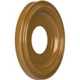 thumbnail image 2 of Ekena Millwork 10"OD x 3 1/2"ID x 1 1/8"P Traditional Thermoformed PVC Ceiling Medallion (Fits Canopies up to 5 1/2"), Universal Aged Metallic Vintage Gold, 2 of 10
