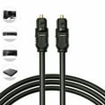thumbnail image 2 of Gold TOSLink Fiber Optical Optic Digital Audio Cable SPDIF Sound Bar Cord, 2 of 3