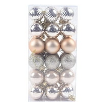 Tyidzon Christmas Balls 36 Pcs Shatterproof Christmas Tree Decorations Ball Ornaments Set with Hanging Loop, Holiday, Wreath, Party Home Decor