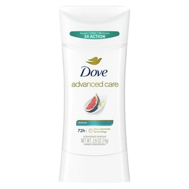 Dove Advanced Care Antiperspirant Deodorant Stick for Women Restore, 2.6 oz
