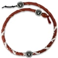 thumbnail image 1 of Oakland Raiders Spiral Football Necklace, 1 of 1