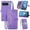 Purple, variant on For Google Pixel 10 6.3 inch Case, Wallet for Women Men, Durable PU Leather Magnetic Flip Lanyard Strap Wristlet Zipper Card Holder Wallet Phone Case for Google Pixel 10,Blue,For Google Pixel 10