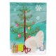 thumbnail image 1 of Bandera decorativa de Jardín Caroline's Treasures BB9350GF Blanco Holanda Turquía Navidad Tamaño Multicolor, 1 of 1