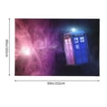thumbnail image 2 of Doctor Who Tapestry, Anime Wall Poster Art, Wall Tapestry For Bedroom Living Room Dorm Room, Wall Hanging For Festival Party Events Background Photography Backdrop, 60x40 Inch, 2 of 9