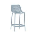 thumbnail image 4 of Meridian Furniture Mykonos Sky Blue Outdoor Patio Stool (Set of 4), 4 of 8