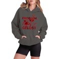 thumbnail image 1 of WEAIXIMIUNG Sweatshirts Mignons pour Femmes Preppy Hoodie Imprimé Manches Longues Pull Décontracté pour Automne Hiver, 1 of 5