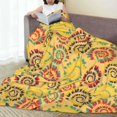 thumbnail image 6 of Sikiie Colourful Tie Dye 1 Ultra-Soft Micro flannel Blanket Luxury All Seasons Warm Blanket for Bedding Sofa and Travel (4 sizes)-60"x50", 6 of 7