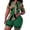 Green, variant on Youmylove Plus Size Two Piece Outfits For Women Summer Tracksuit Workout Outfits 2 Piece Matching Set Crop Tank High Waist Yoga Shorts Pajamas Set Slim Crop Tops and High Waisted Shorts