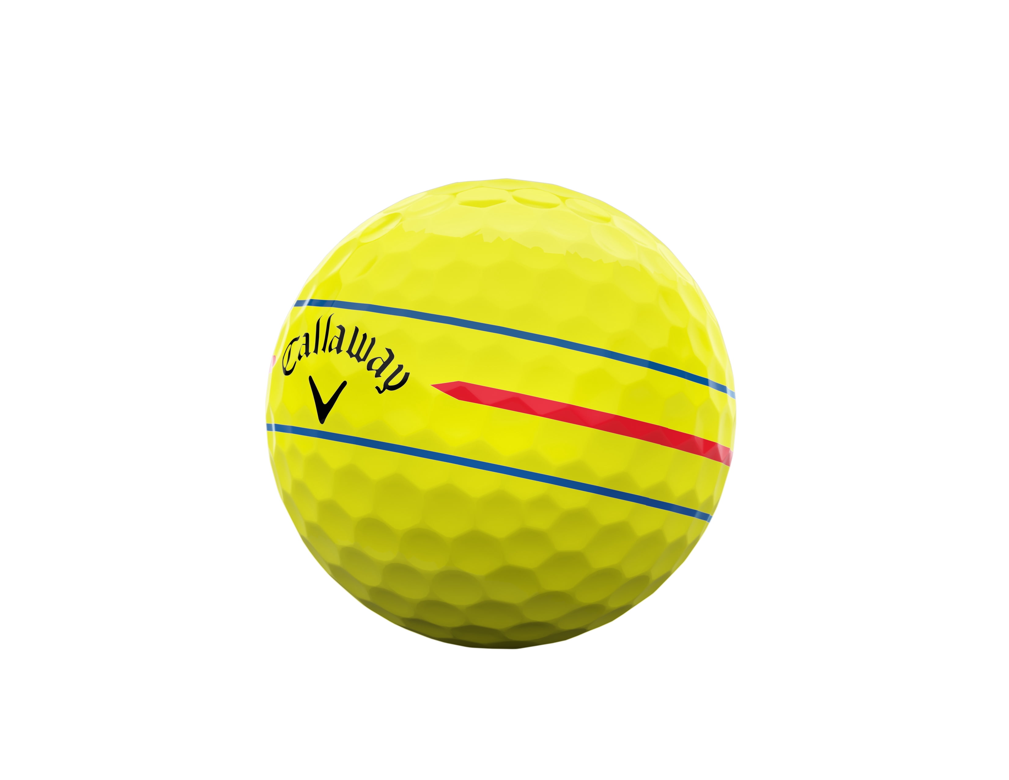 (4 pack) Callaway Golf Chrome Soft 26 360 - Yellow Triple Track 12pk
