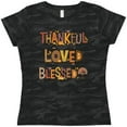 thumbnail image 3 of Inktastic Thankful Loved Blessed Women's T-Shirt, 3 of 5