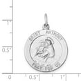 thumbnail image 5 of 925 Sterling Silver Saint Anthony Medal, 5 of 5