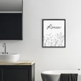 thumbnail image 3 of Stupell Industries Contemporary Renew with Leaf Outlines Black Floating Frame Canvas Art, 17 x 21, by Lettered and Lined, 3 of 8