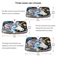 thumbnail image 2 of Foldable Car Windshield Sunshade UV Sun Visor Protector Blocks UV Rays Keeps Vehicle Cool 53x23.5 Inch 80s-inspired Unicorn, 2 of 8