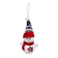 thumbnail image 2 of KaiXunRui Christmas Ornaments Ornaments Vintage Christmas Ornaments Christmas Cute Snowman Plush Ornaments Hat Wearing Snowman Dolls Christmas Tree Hanging Decor Box Plush Accessories, 2 of 7