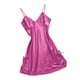 thumbnail image 2 of Camisón de satén para mujer, pijama corto L, 2 of 8