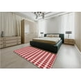 thumbnail image 4 of Ahgly Company Indoor Rectangle Patterned Love Red Area Rugs, 2' x 3', 4 of 6