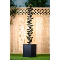 thumbnail image 4 of Hi-Line Tall Multi Level Zinc Metal Stacked Fountain, Rust-Resistant, Durable Metal Construction, 4 of 5