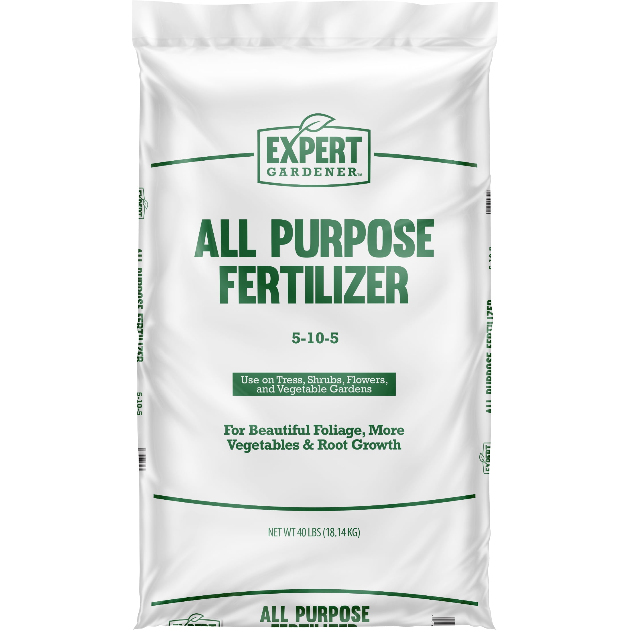Expert Gardener All Purpose Plant Food Fertilizer 5-10-5, 40 lb.