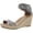 Pewter Snake, variant on Gentle Souls by Kenneth Cole Womens Charli Suede Ankle Strap Espadrilles