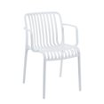 thumbnail image 1 of Set 4 Sillas de Jardin y Exterior con Proteccion UV blanco, 1 of 5