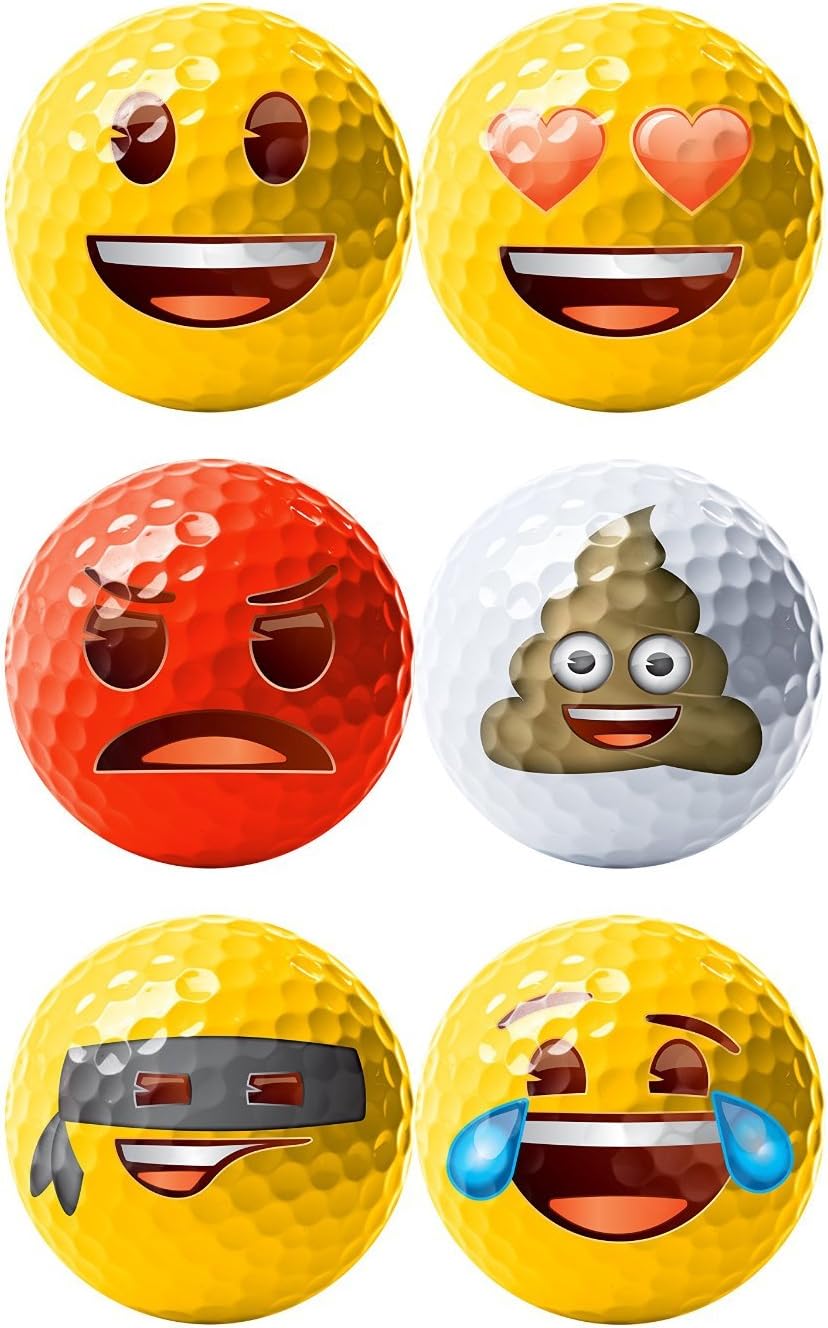 Emoji Novelty Golf Balls
