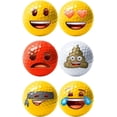 thumbnail image 3 of Emoji Balles de Golf, Lot de 6, Emballage Bilingue Français/anglais, 3 of 6
