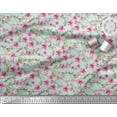 thumbnail image 2 of Soimoi Moss Georgette Fabric Waves Shirting Print Sewing Fabric Yard 42 Inch Wide, 2 of 5
