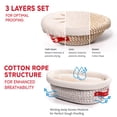 thumbnail image 5 of KneadAce Premium Sourdough Kit for Bread Baking with 34 oz Starter Jar, 9 Piece Set, 5 of 15