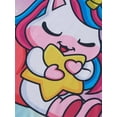 thumbnail image 3 of WIBACKER 3-8Y Little Girls Nightgowns Short Sleeve Nightdress Kids Unicorn Nightie Dress Sleepwear Pajamas, 3 of 9