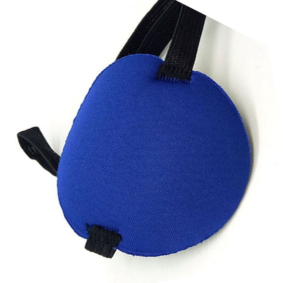 Eye Patches, 1 Eye Patch Black, Purple, Blue, Red Optional Eye Patch Eye Patch For Glasses With Its Measurements of Approximately 7.2 x 6cm and Comfortable Elasticity For Pirate