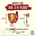 thumbnail image 4 of Set de juguetes Liontouch Noble Knight Red Sword Shield Axe, 4 of 6