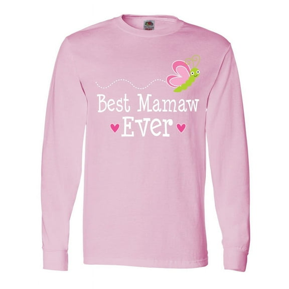 Inktastic Best Mamaw Ever Grandma Long Sleeve T-Shirt