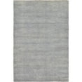thumbnail image 6 of 4' x 6' Solid Gray Rectangular Wool Area Throw Rug, 6 of 6