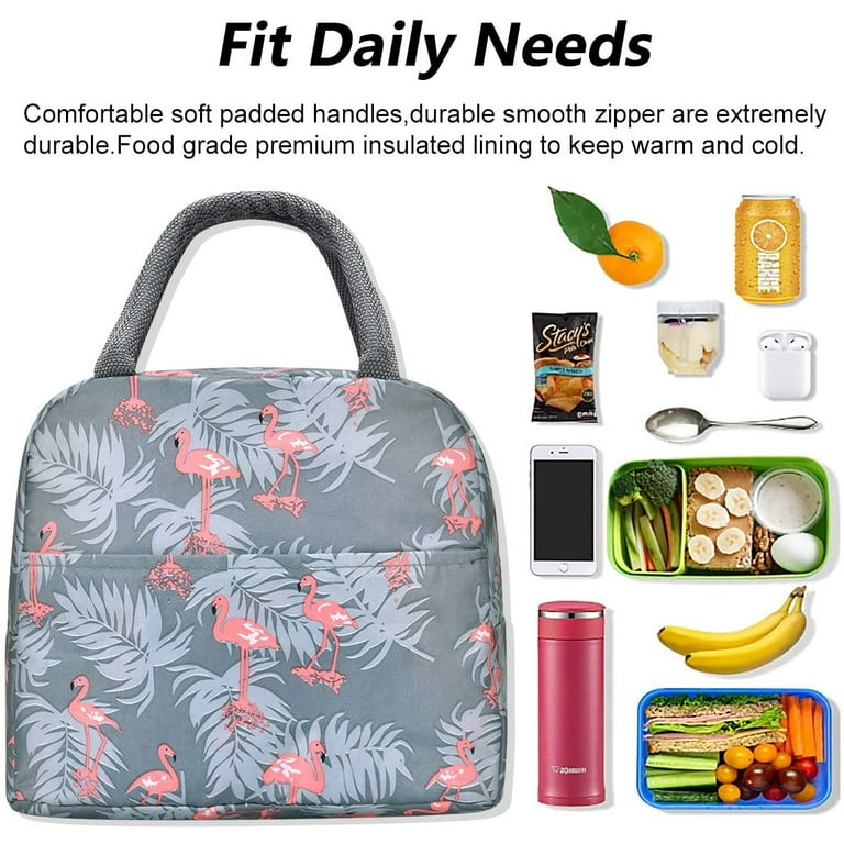  Moyad Insulated Lunch Bag for Women Large Lunch Box Cooler Tote  Bags Thermal Meal Prep Container for Work Office Picnic Ladies Lunch  Organizer Lunch Holder Womens Freezable & Reusable Lunchbag Gray