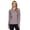 Berry, variant on Avalanche Women's Ultra Soft Crewneck Long Sleeve Top with Side Pocket