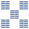 thumbnail image 3 of Wweixi 10piece Waterproof Car Signal Light For Enhanced Visibility Better Illumination Boat Signal Light blue 5Set, 3 of 6