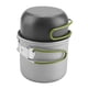 thumbnail image 4 of Utensilios de cocina portátiles Higoodz 2 unids/set de olla de Aluminio resistente a altas temperaturas Verde, 4 of 8