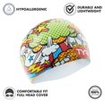 thumbnail image 2 of Tyr Silicone Swim Cap COMIC ACTION, 2 of 2