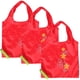 thumbnail image 1 of bolsas ecológicas plegables reutilizables estilo fruta, bolsos de compras portátiles de poliéster para mujer (estilo fresa), 1 of 8