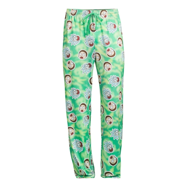 Rick and Morty Men s Sleep Pants Sizes S 2XL Walmart